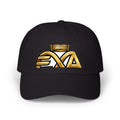EverAfterWear HERO Crown Logo Men's dad cap - headwear mockup with gold streetwear design - alternate view