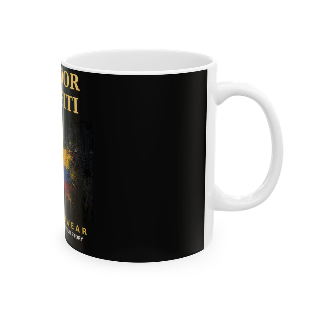 EverAfterWear Ecuador Graffiti Mug