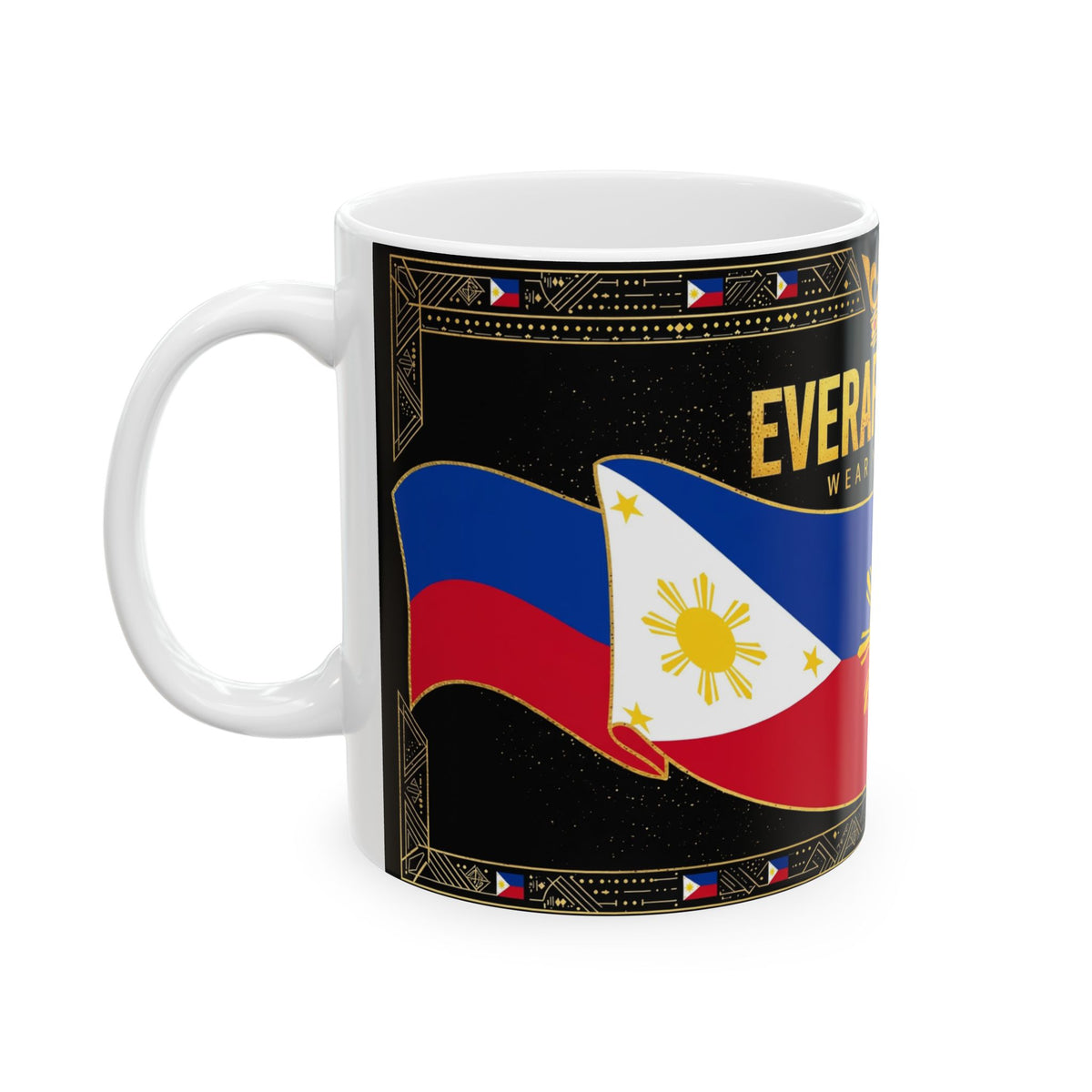 EverAfterWear Philippines Flag Mug