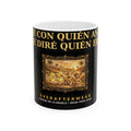 EverAfterWear Dime Con Quien Andas Mug