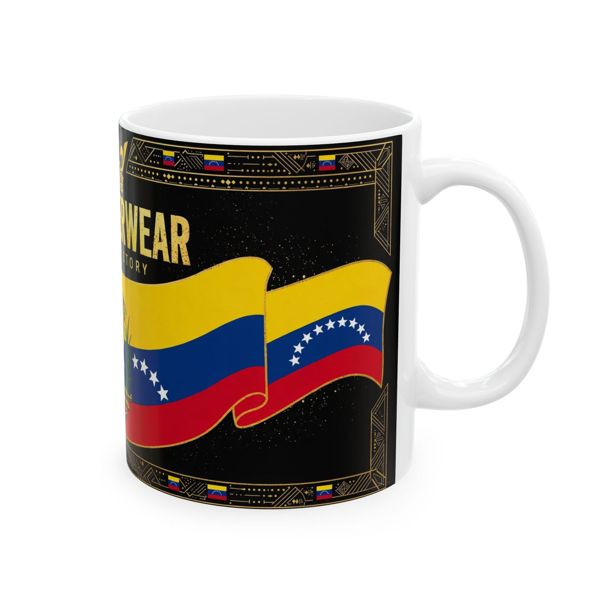 EverAfterWear Venezuela Flag Mug