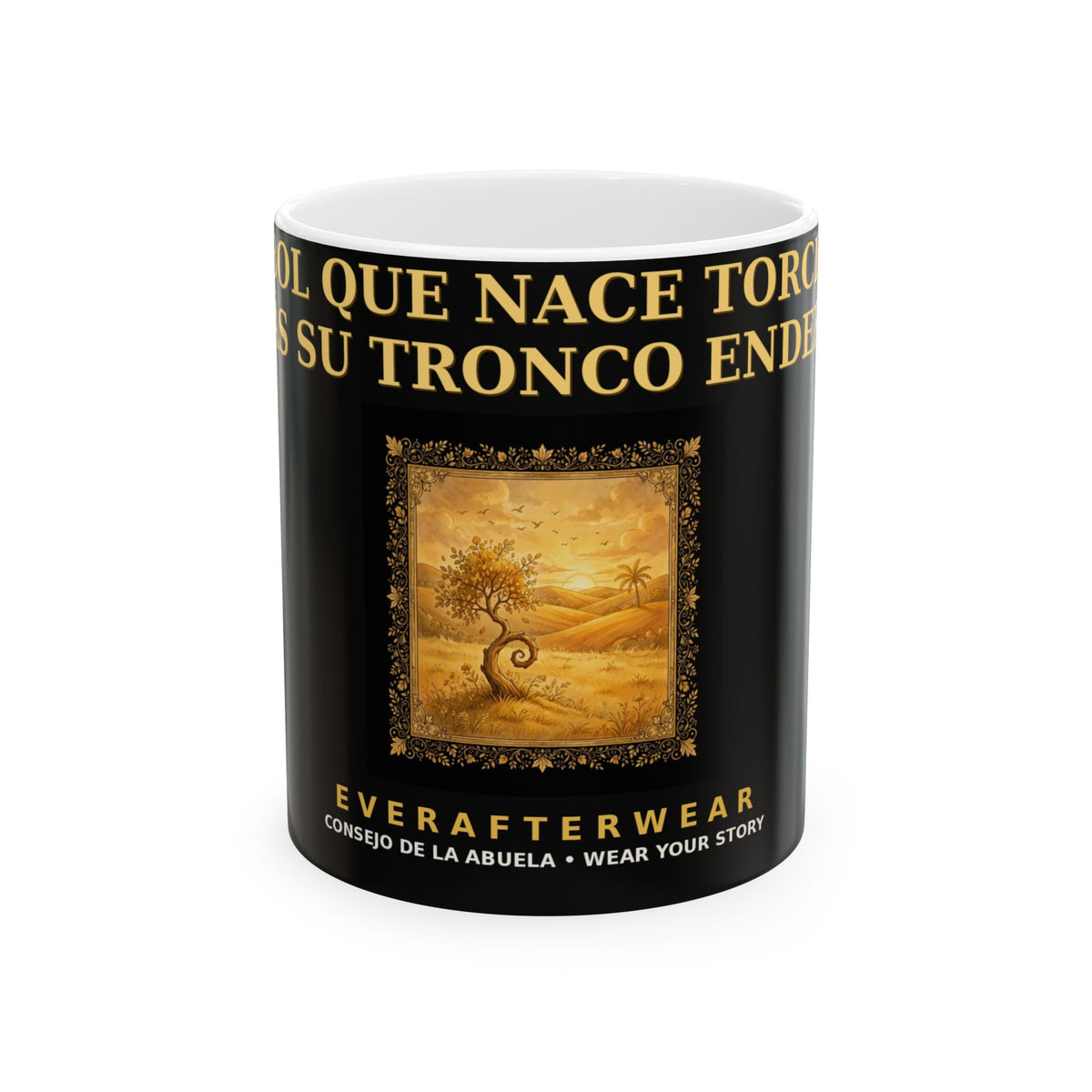 EverAfterWear Arbol Que Nace Torcido Mug