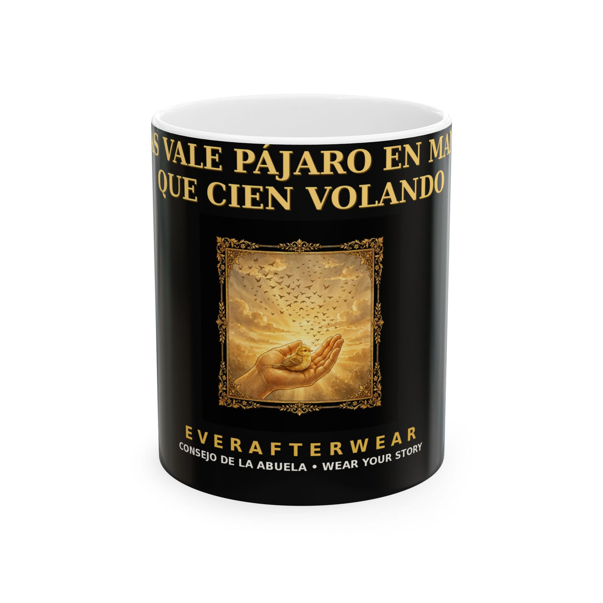 EverAfterWear Pajaro En Mano Mug