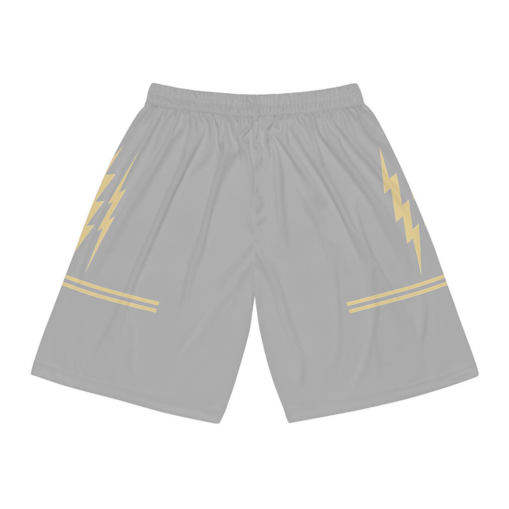 EverAfterWear Gold Lightning Basketball Shorts