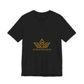 EverAfterWear Gold Crown tee - product mockup with gold streetwear design