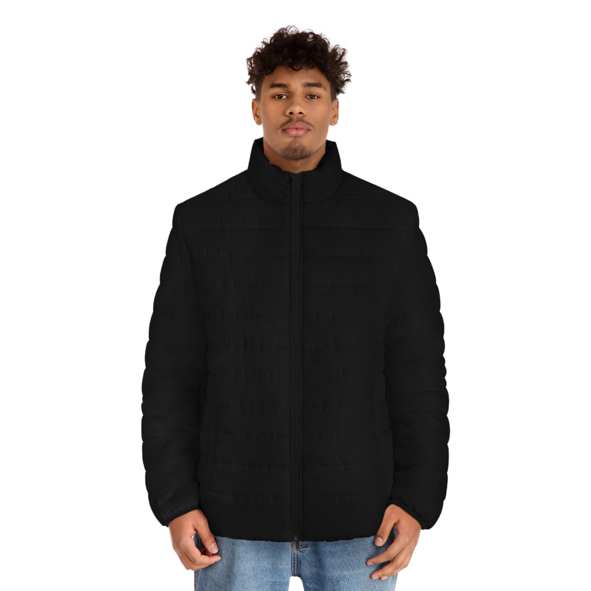 EverAfterWear Malo Gold Crown Puffer Jacket — Premium Streetwear Winter Jacket
