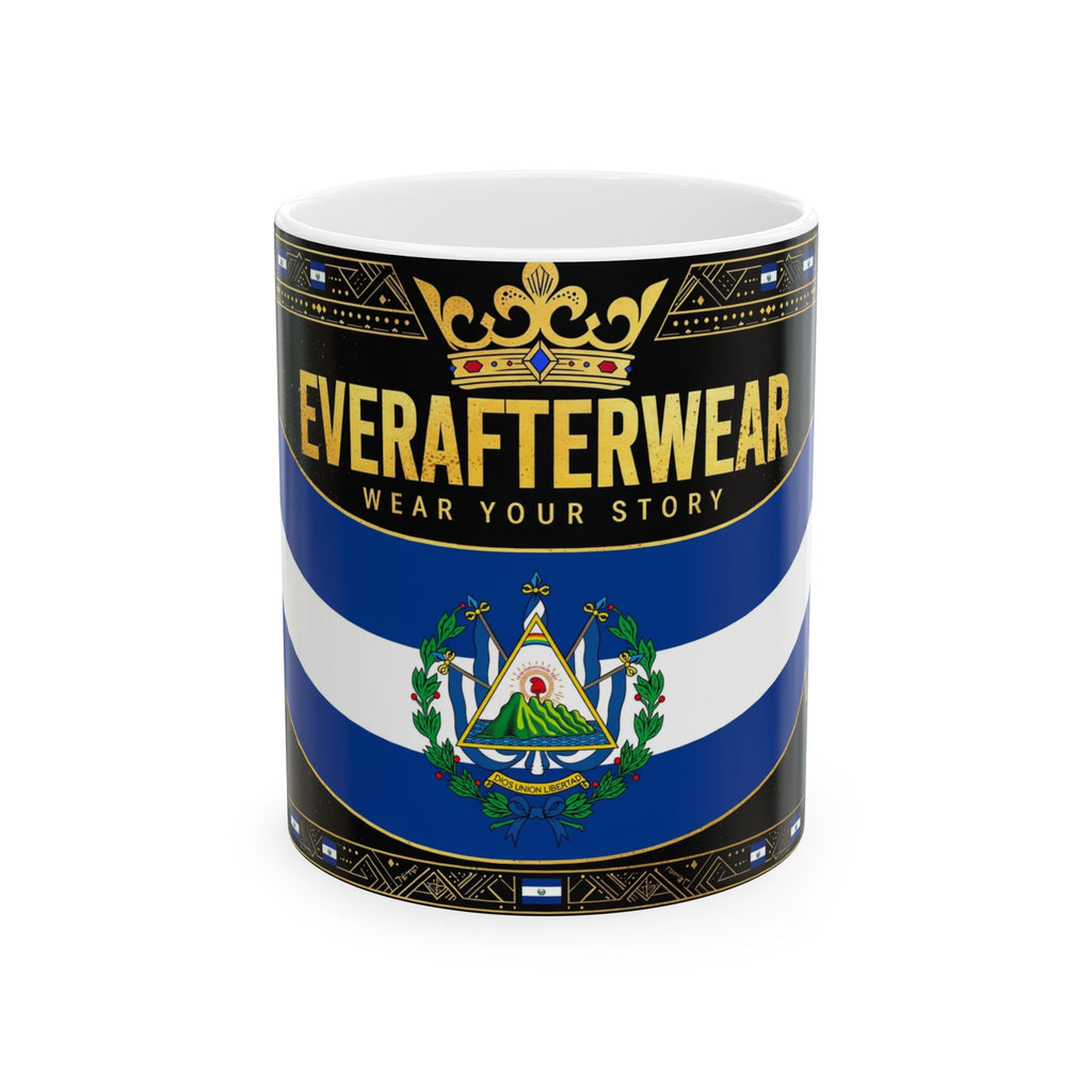 EverAfterWear El Salvador Flag Mug
