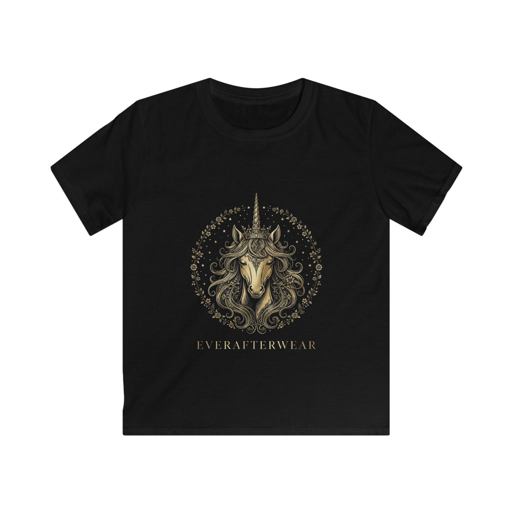 Unicornio Reina Kids Tee | EverAfterWear