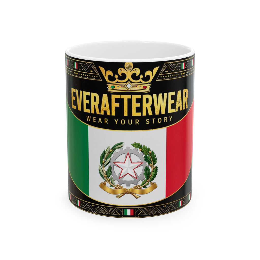 EverAfterWear Italy Flag Mug