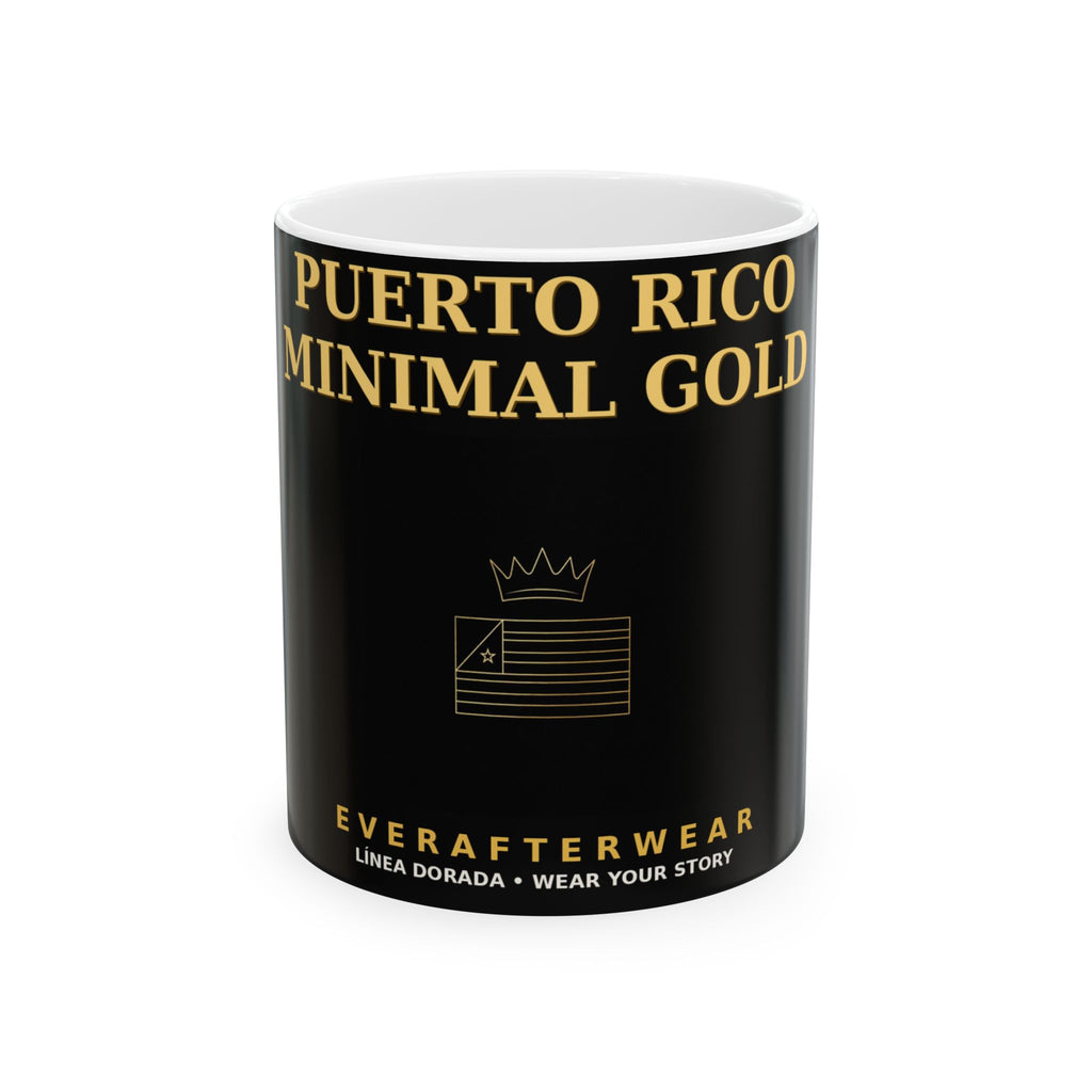 EverAfterWear Puerto Rico Minimal Gold Mug