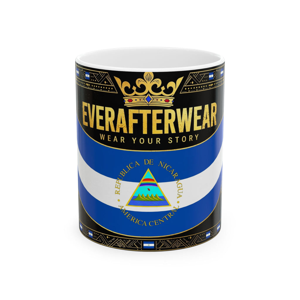 EverAfterWear Nicaragua Flag Mug