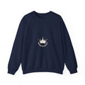 EverAfterWear Petit Crown sweatshirt - product mockup with gold streetwear design - alternate view