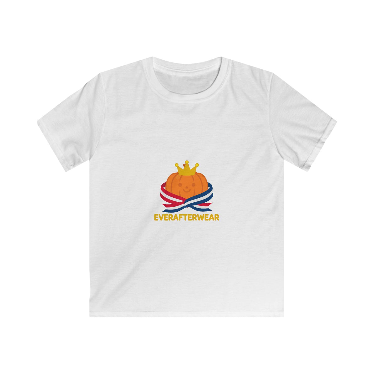 EverAfterWear Kids Halloween Pumpkin Kids Tee