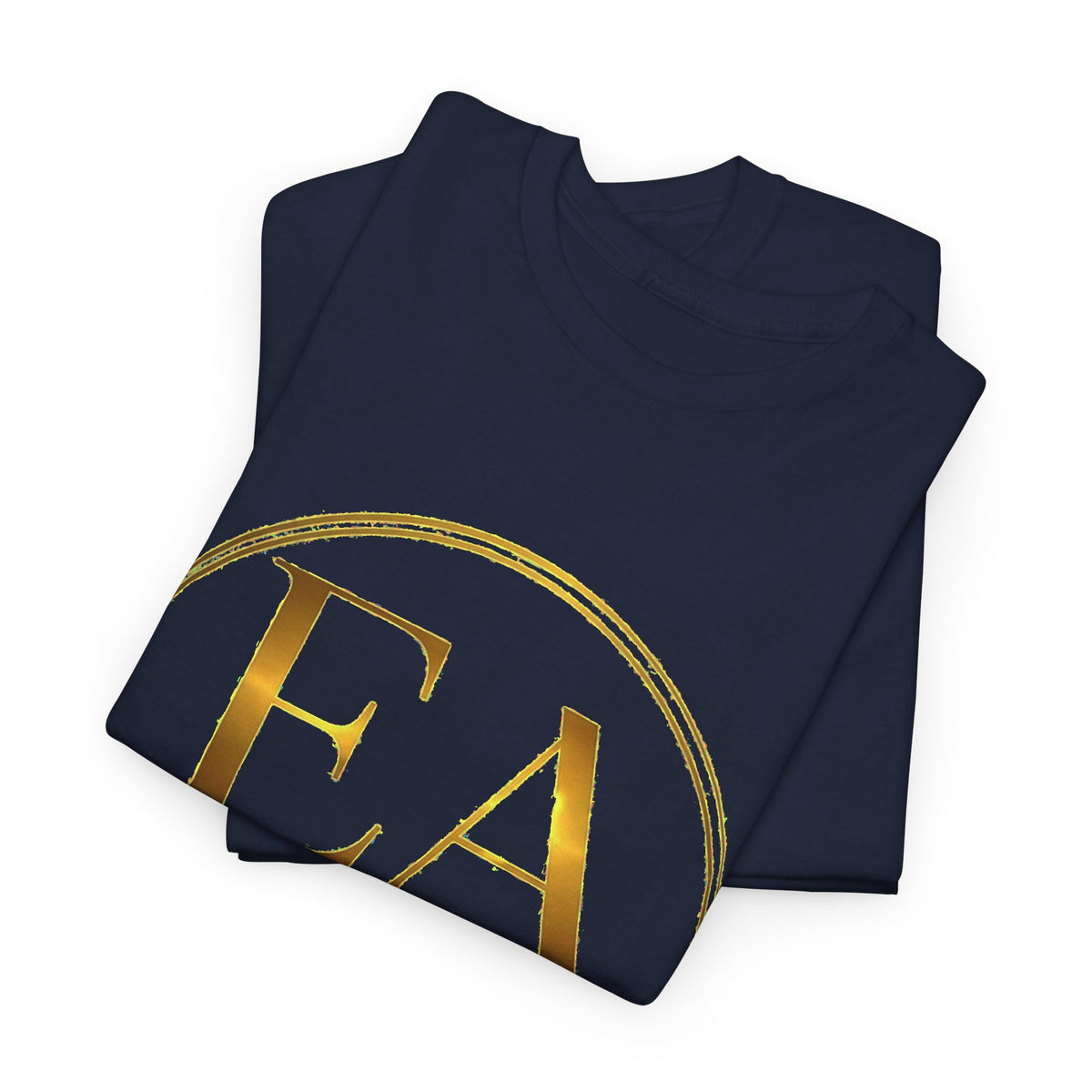 EverAfterWear Golden Chain Infinity Women's tee - product mockup with gold streetwear design - alternate view