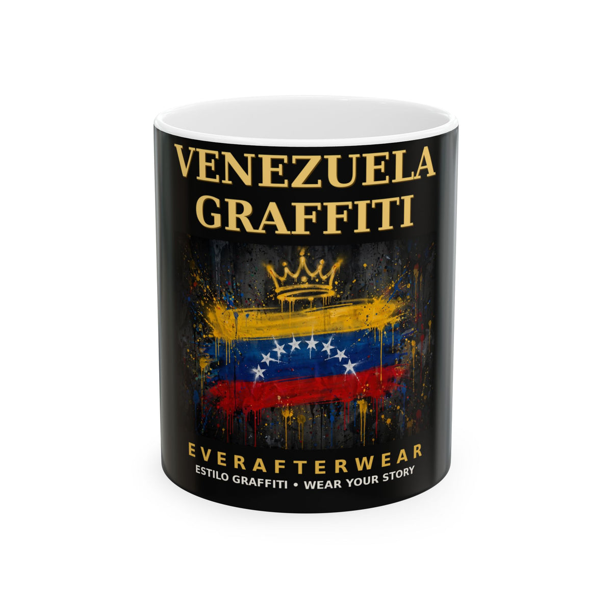 EverAfterWear Venezuela Graffiti Mug
