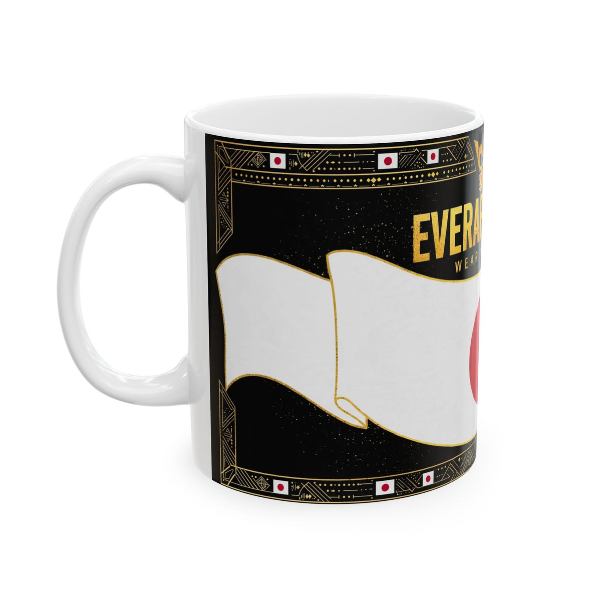 EverAfterWear Japan Flag Mug