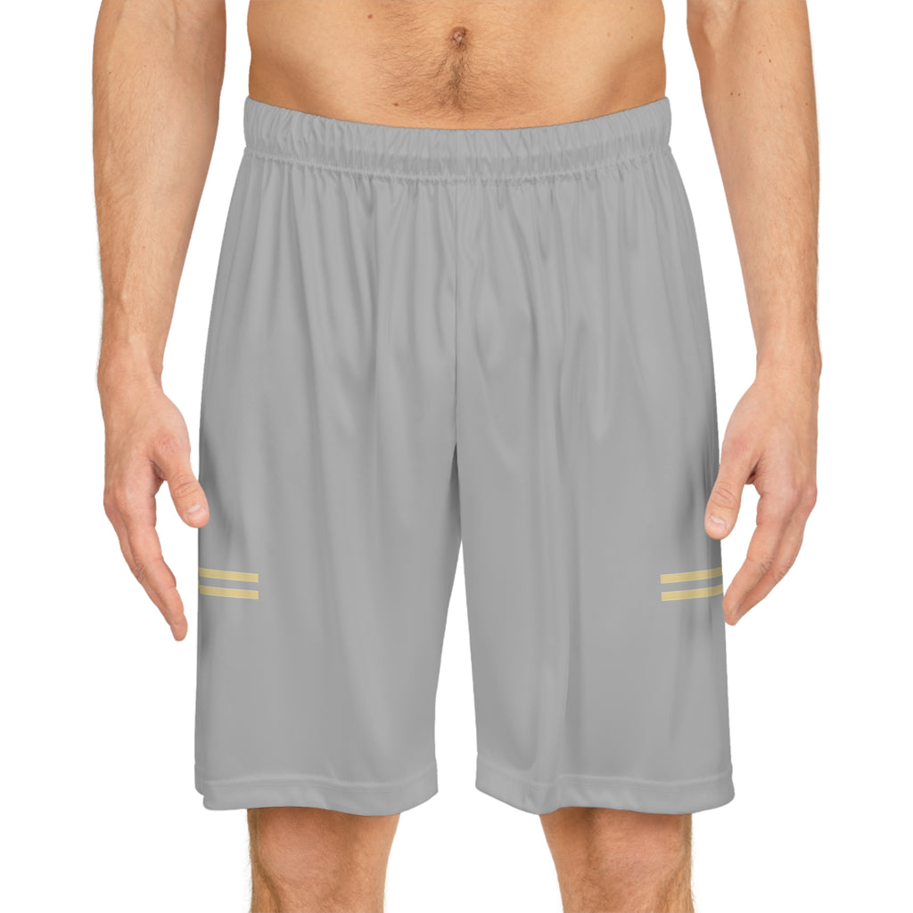 EverAfterWear Gold Lightning Basketball Shorts