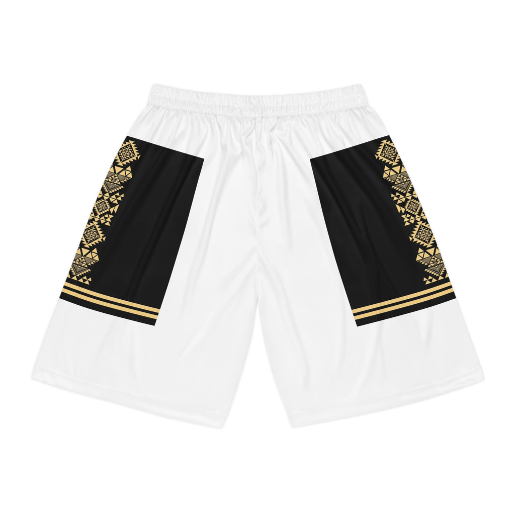 EverAfterWear Gold Diamond Basketball Shorts