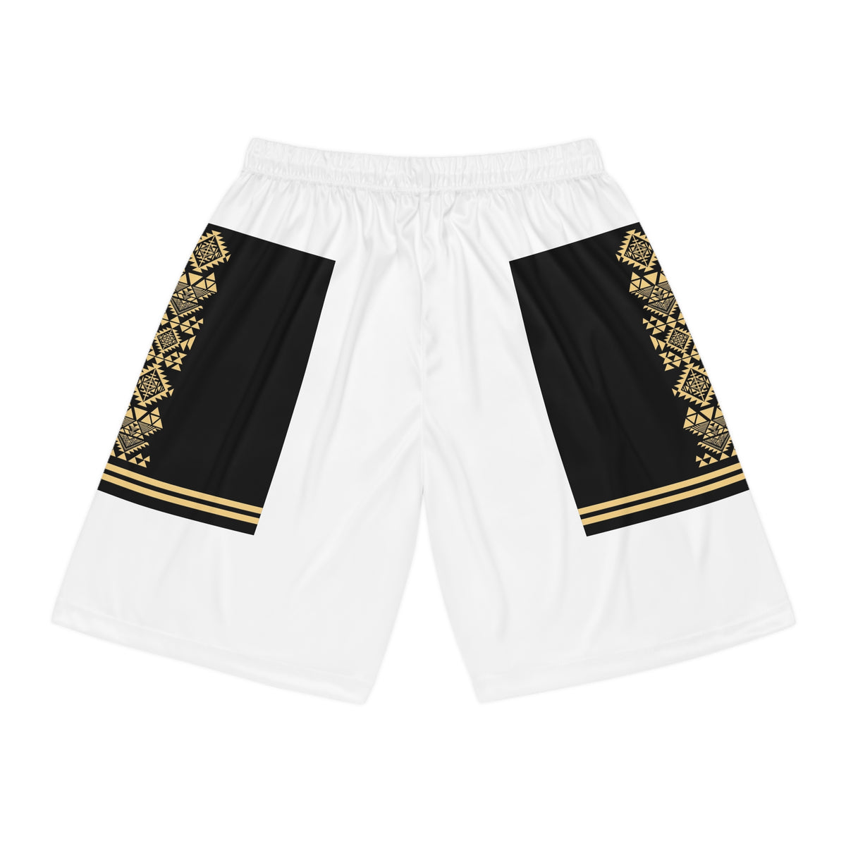 EverAfterWear Gold Diamond Basketball Shorts