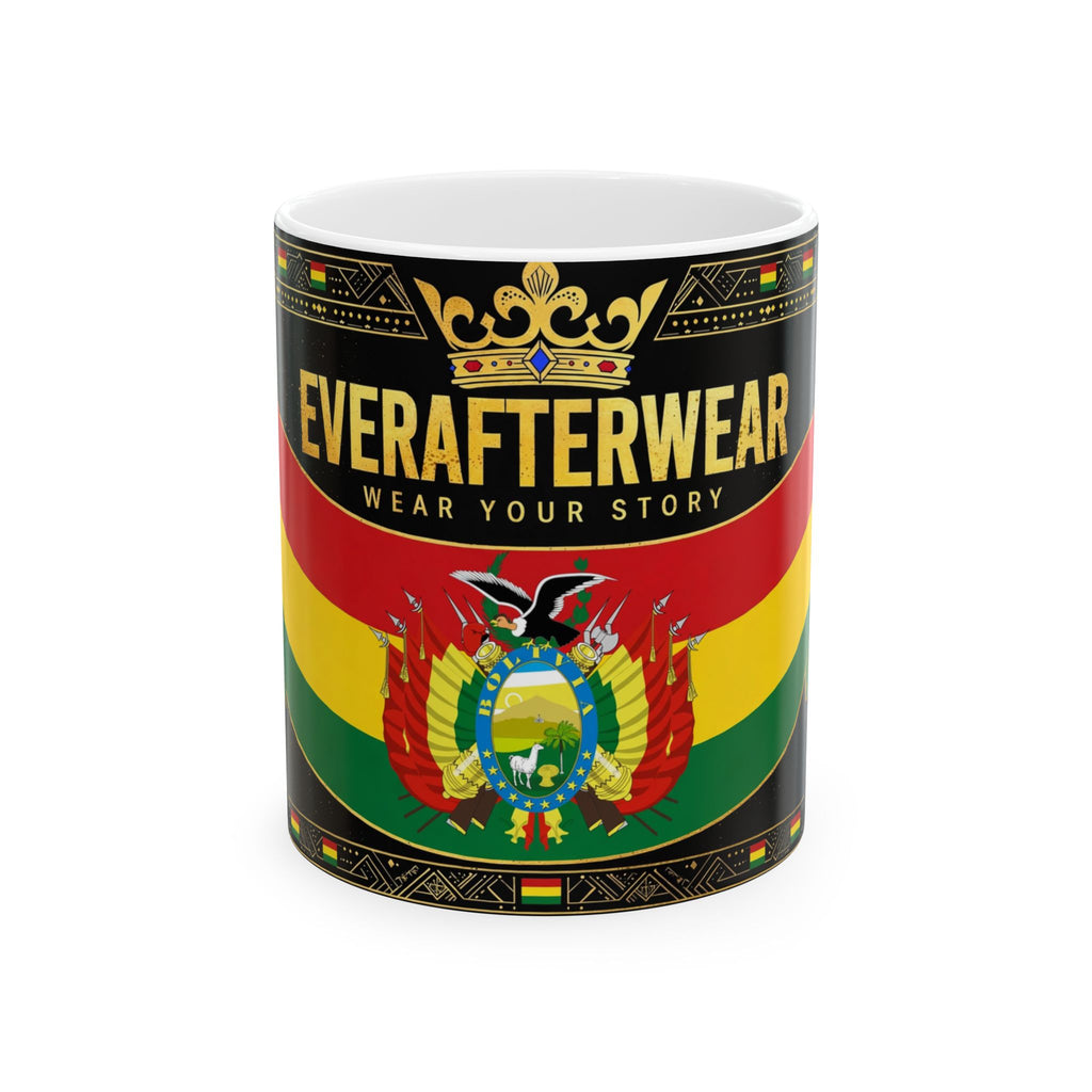 EverAfterWear Bolivia Flag Mug