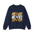 EverAfterWear Earned Never Given sweatshirt - product mockup with gold streetwear design - alternate view