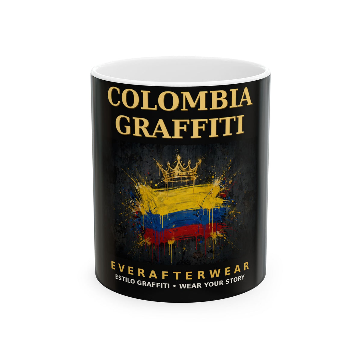 EverAfterWear Colombia Graffiti Mug