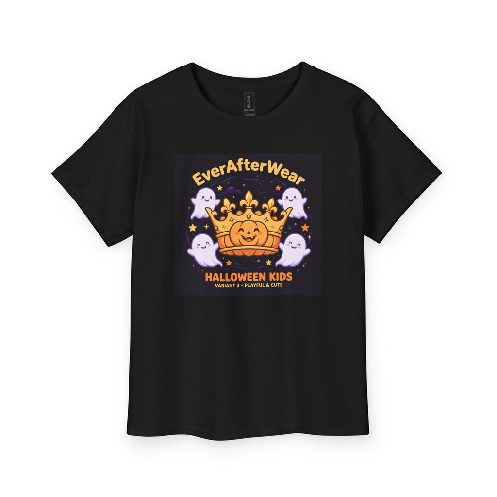 EverAfterWear Kids Halloween Tee - Pumpkin Crown