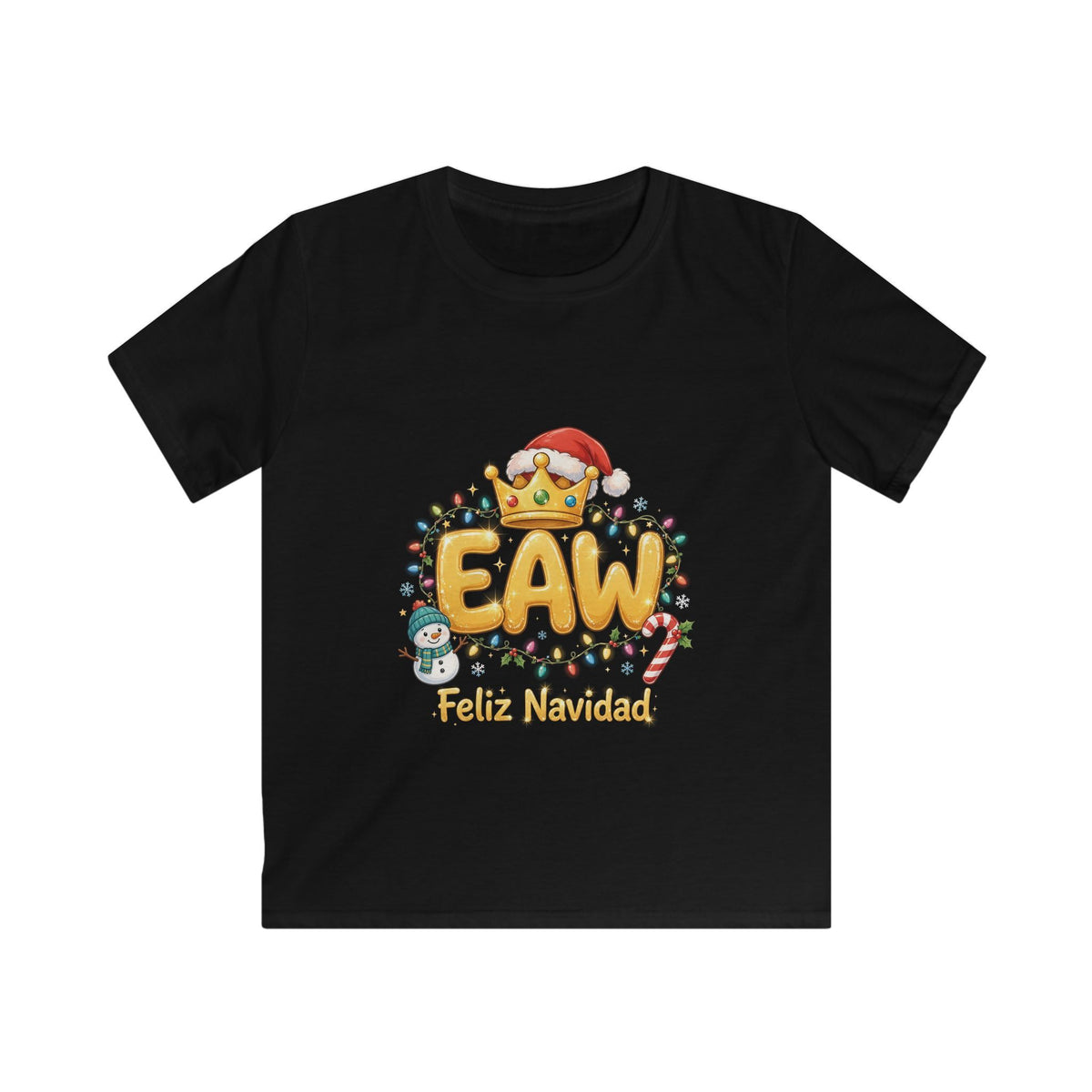 EverAfterWear Feliz Navidad Kids Tee