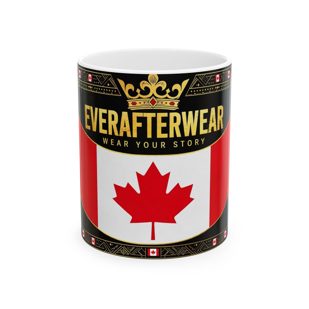 EverAfterWear Canada Flag Mug