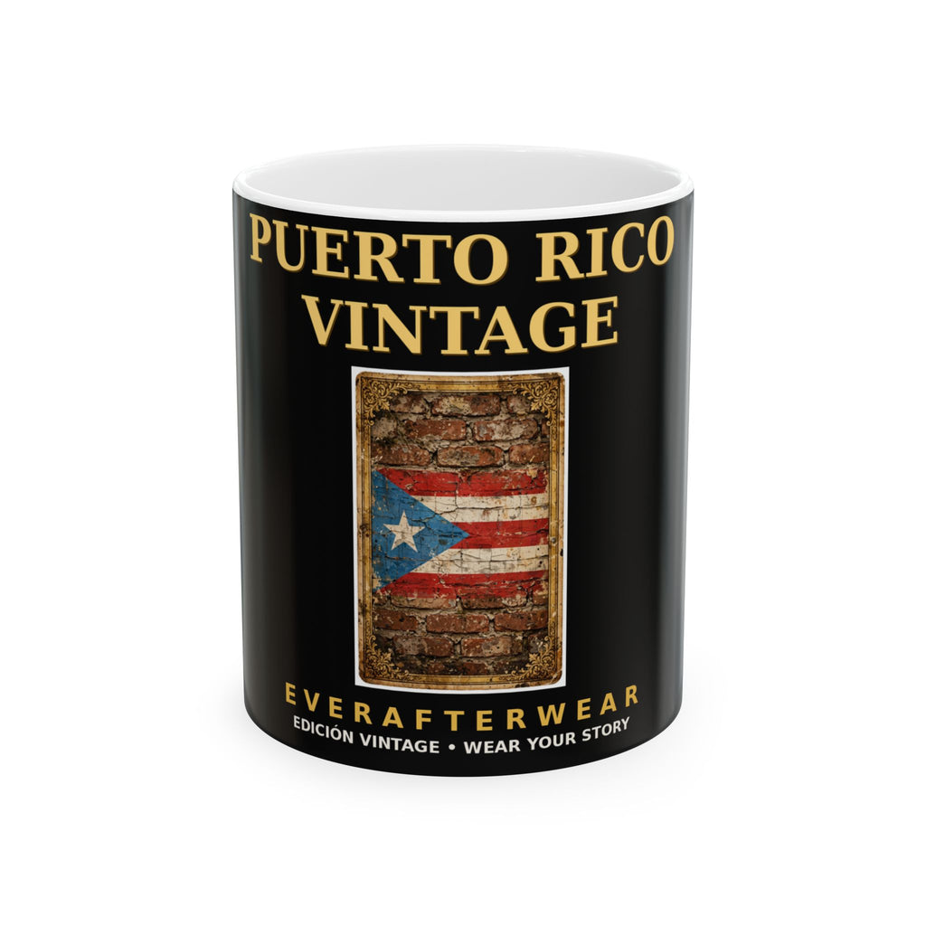EverAfterWear Puerto Rico Vintage Mug