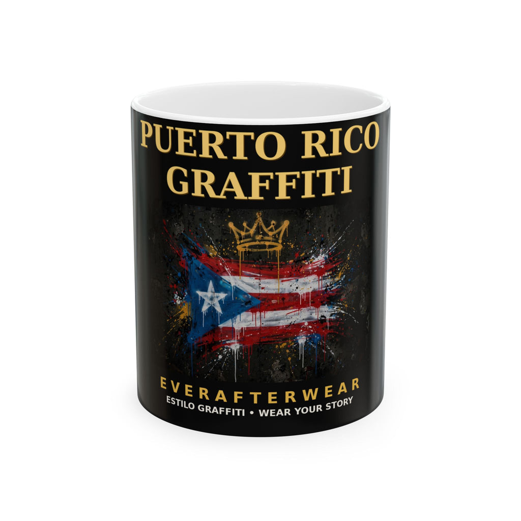 EverAfterWear Puerto Rico Graffiti Mug
