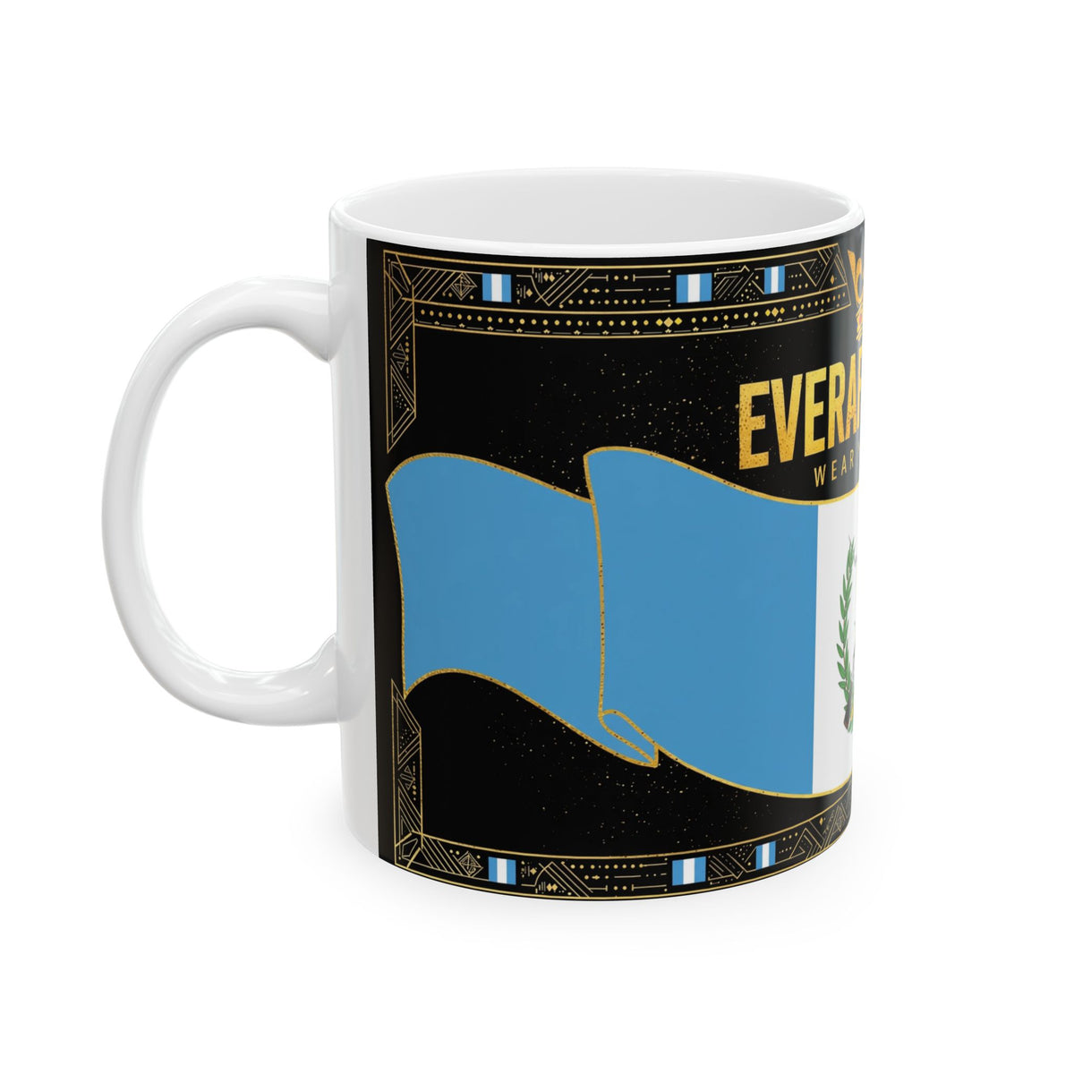 EverAfterWear Guatemala Flag Mug