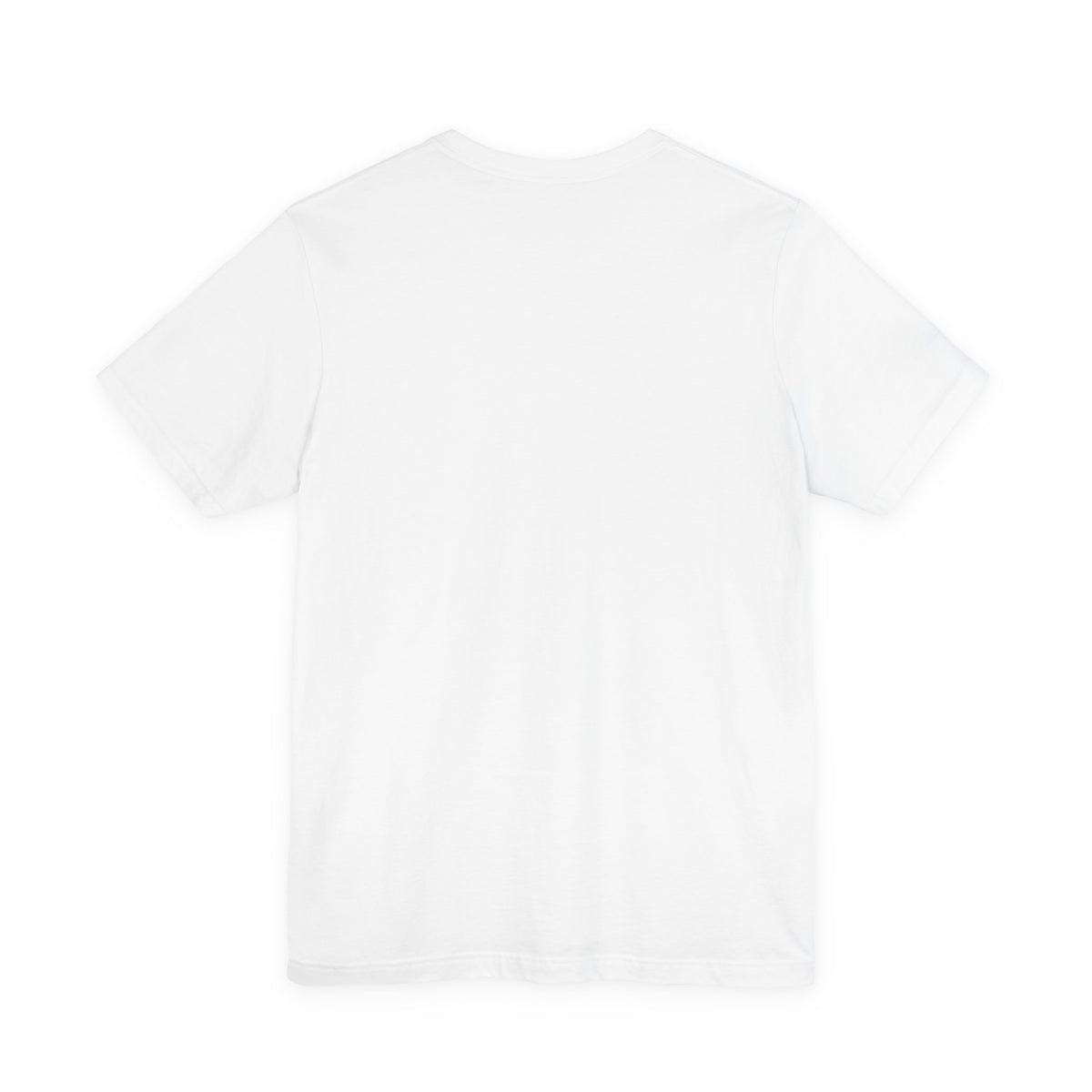 EverAfterWear Signature EW tee - product mockup with gold streetwear design - alternate view