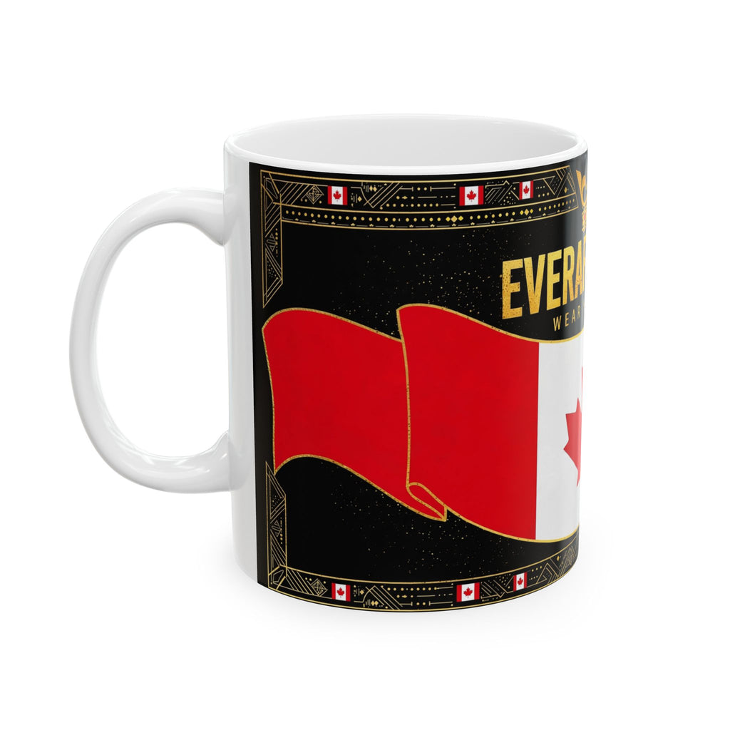 EverAfterWear Canada Flag Mug