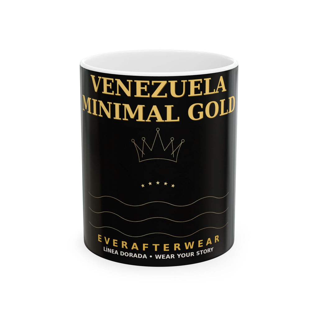 EverAfterWear Venezuela Minimal Gold Mug