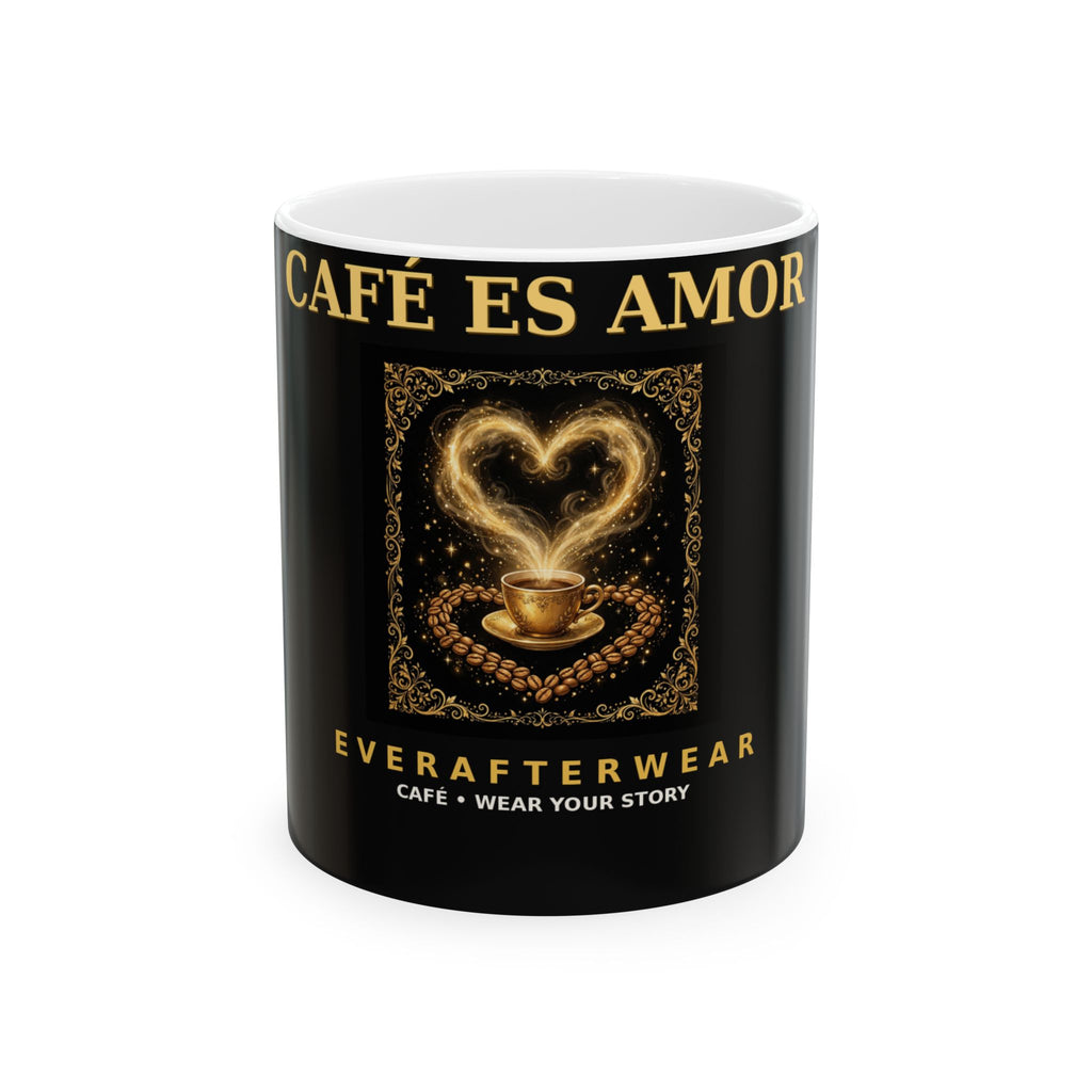 EverAfterWear Cafe Es Amor Mug