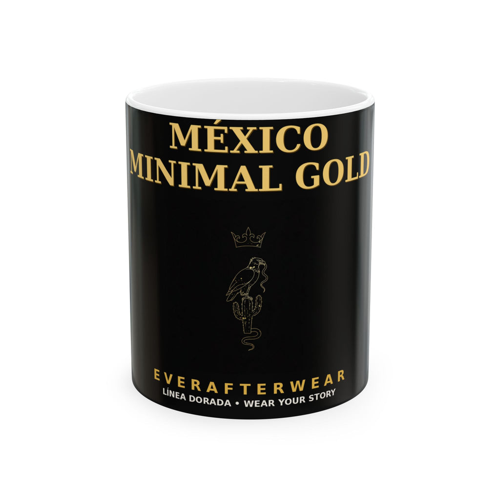 EverAfterWear Mexico Minimal Gold Mug