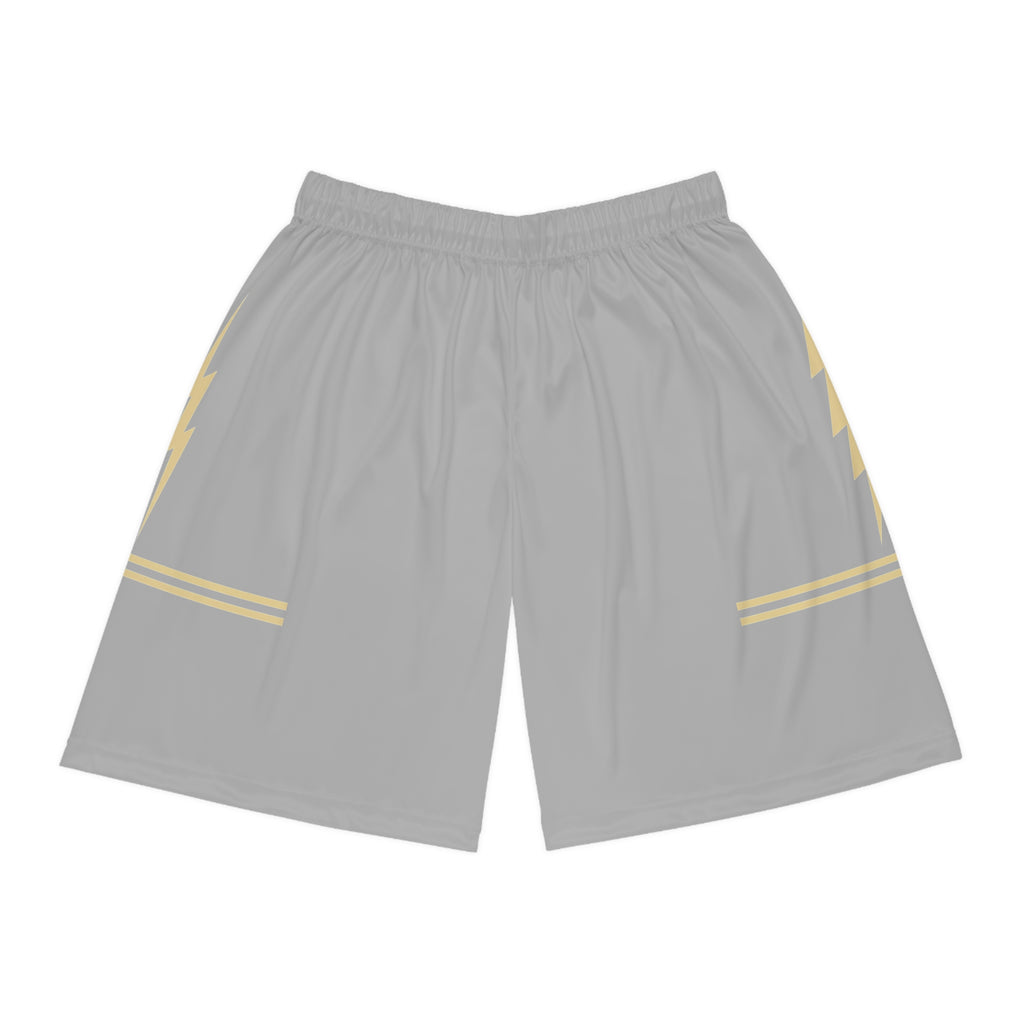 EverAfterWear Gold Lightning Basketball Shorts