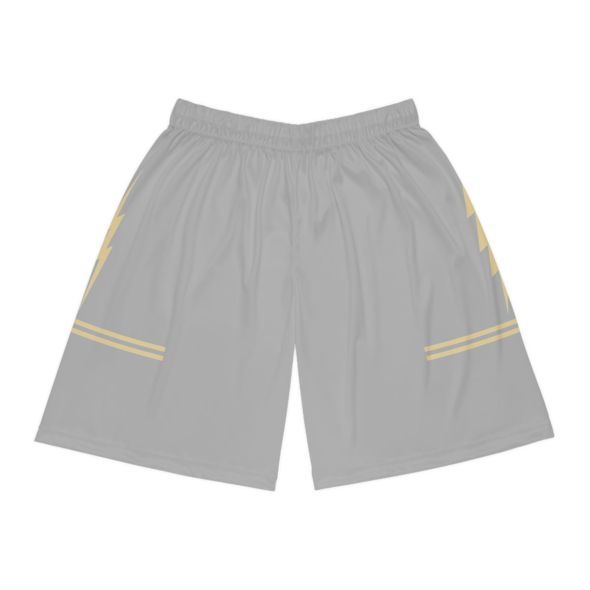 EverAfterWear Gold Lightning Basketball Shorts