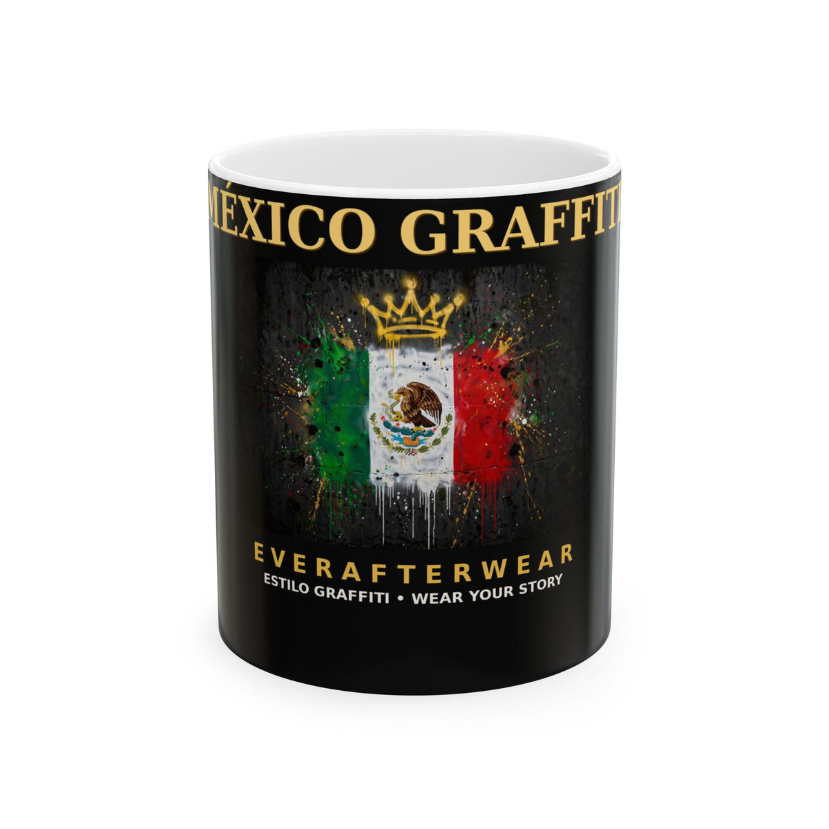 EverAfterWear Mexico Graffiti Mug