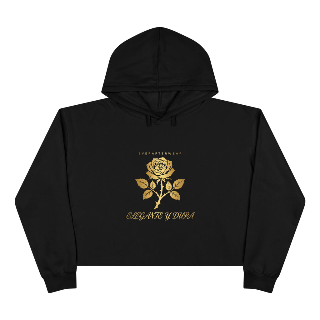 EverAfterWear Elegante Y Dura Women's Cropped Hoodie
