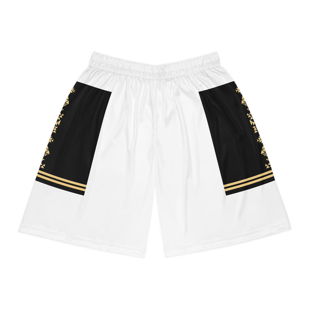 EverAfterWear Gold Diamond Basketball Shorts