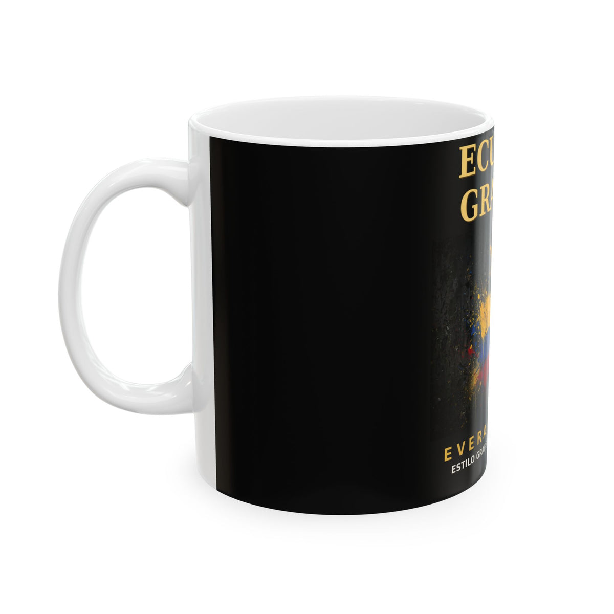 EverAfterWear Ecuador Graffiti Mug