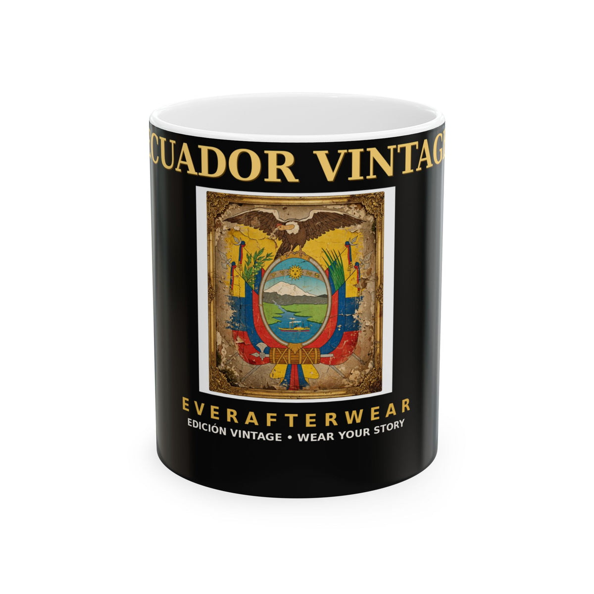 EverAfterWear Ecuador Vintage Mug