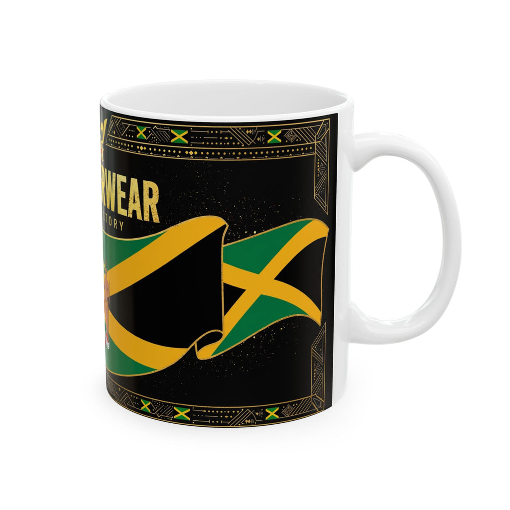 EverAfterWear Jamaica Flag Mug
