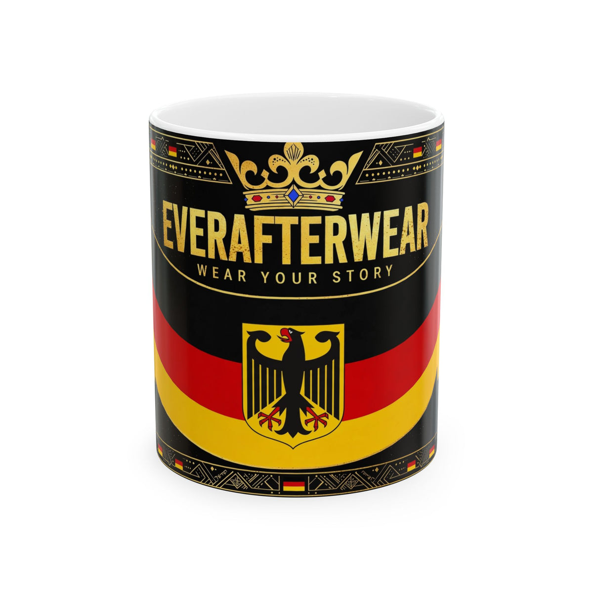 EverAfterWear Germany Flag Mug