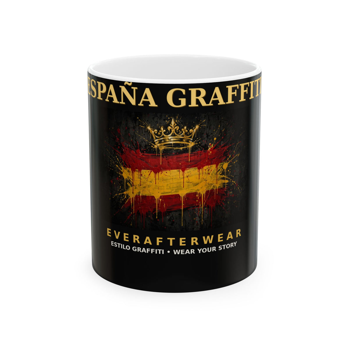 EverAfterWear Espana Graffiti Mug