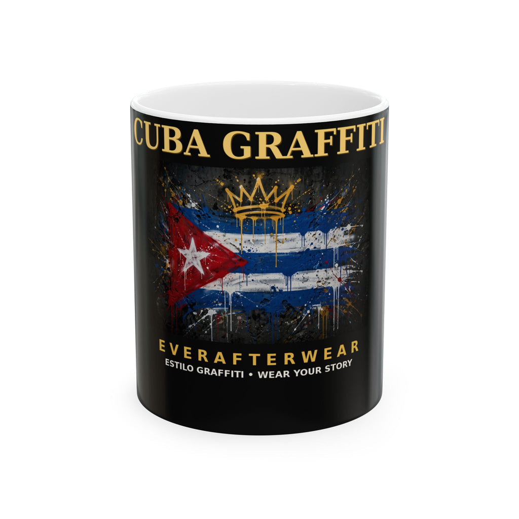 EverAfterWear Cuba Graffiti Mug