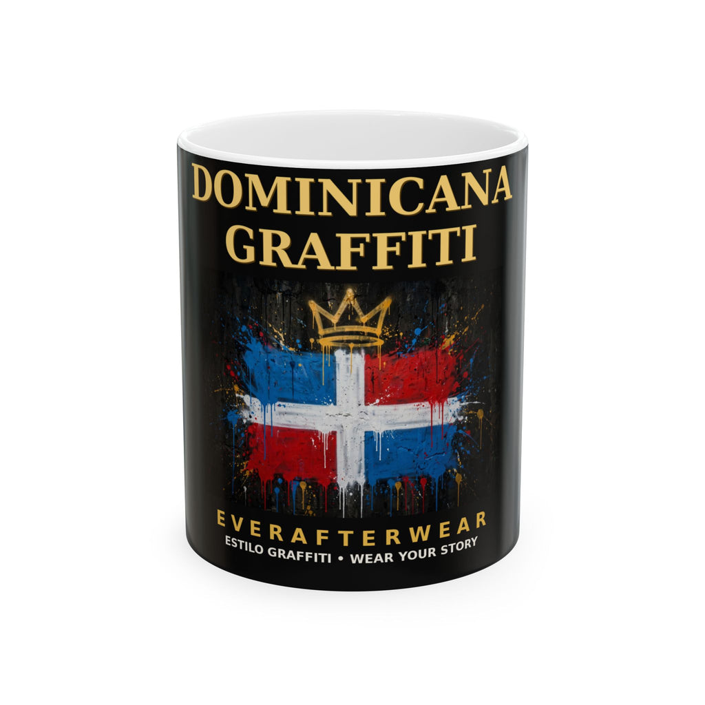 EverAfterWear Dominicana Graffiti Mug
