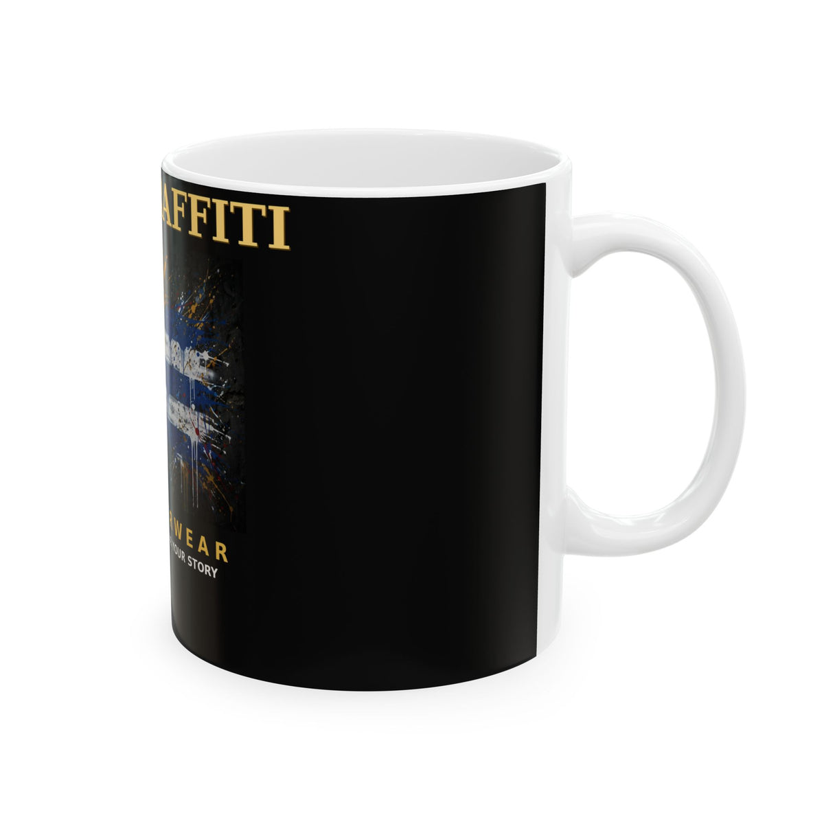 EverAfterWear Cuba Graffiti Mug